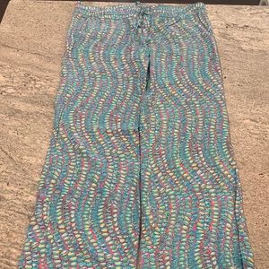 Lilly Pulitzer Palazzo Pants Clam Jam